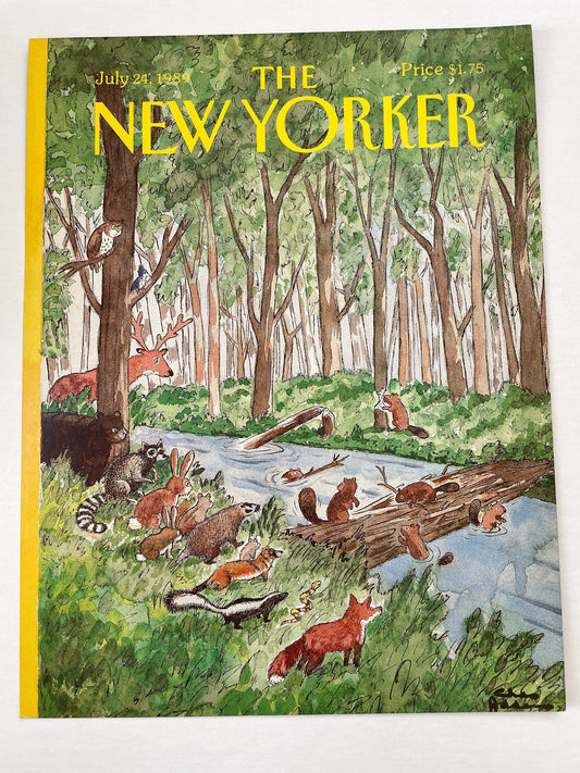 NEW YORKER Magazine cover - July 24, 1989