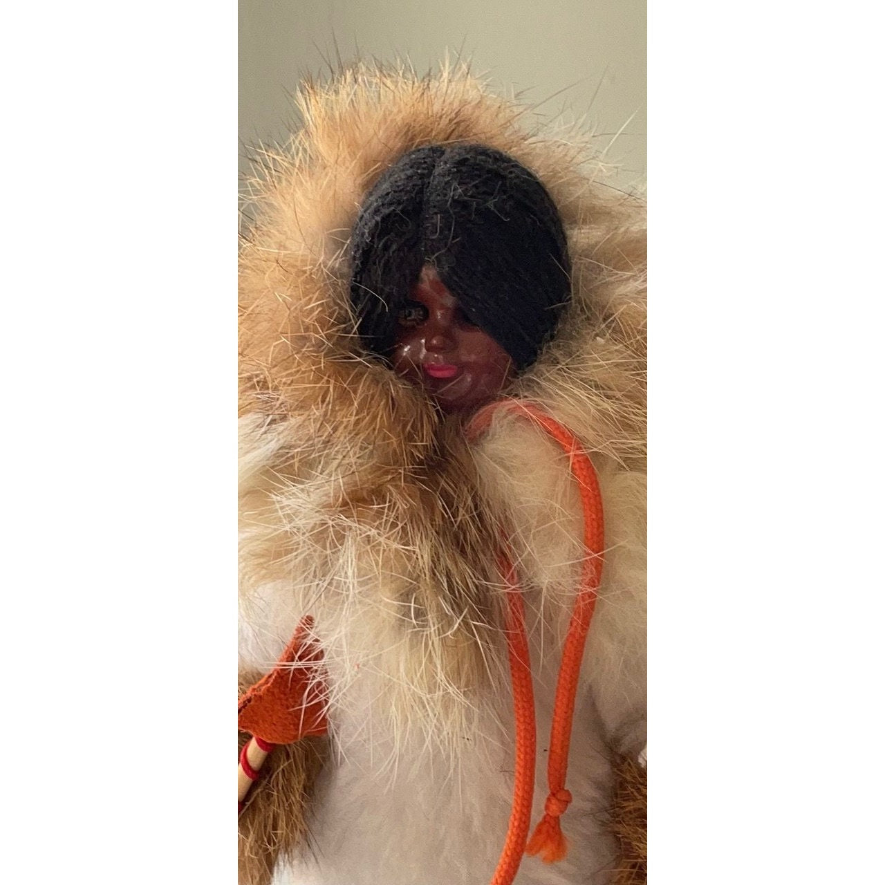 Stunning vintage Indian art Eskimo collectible art Doll - Made in Canada