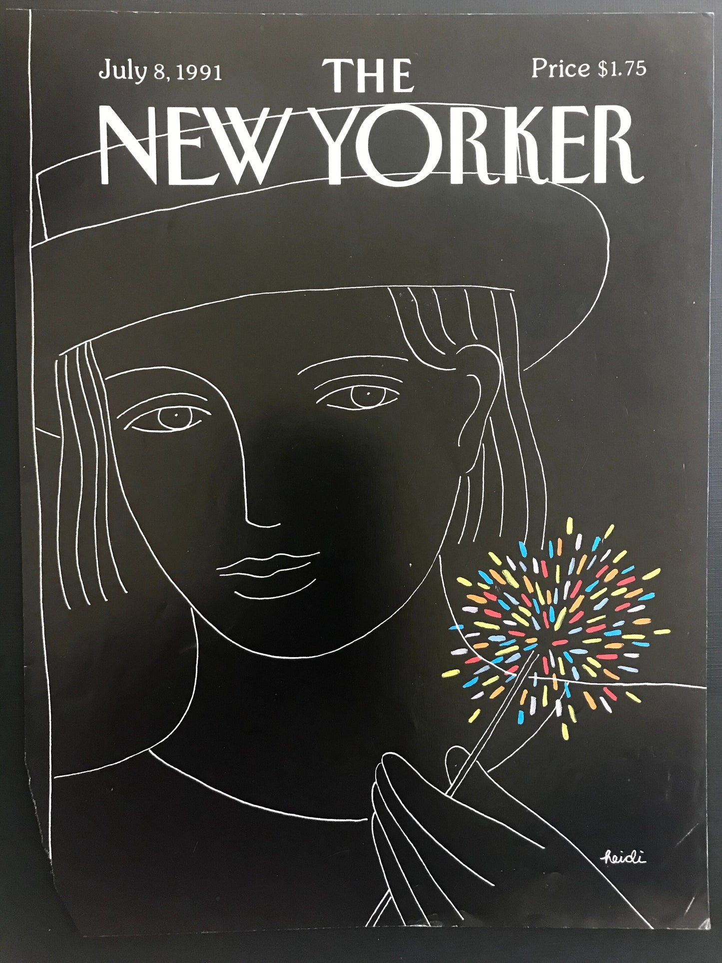 Vintage NEW YORKER Magazine original cover - July 8, 1991