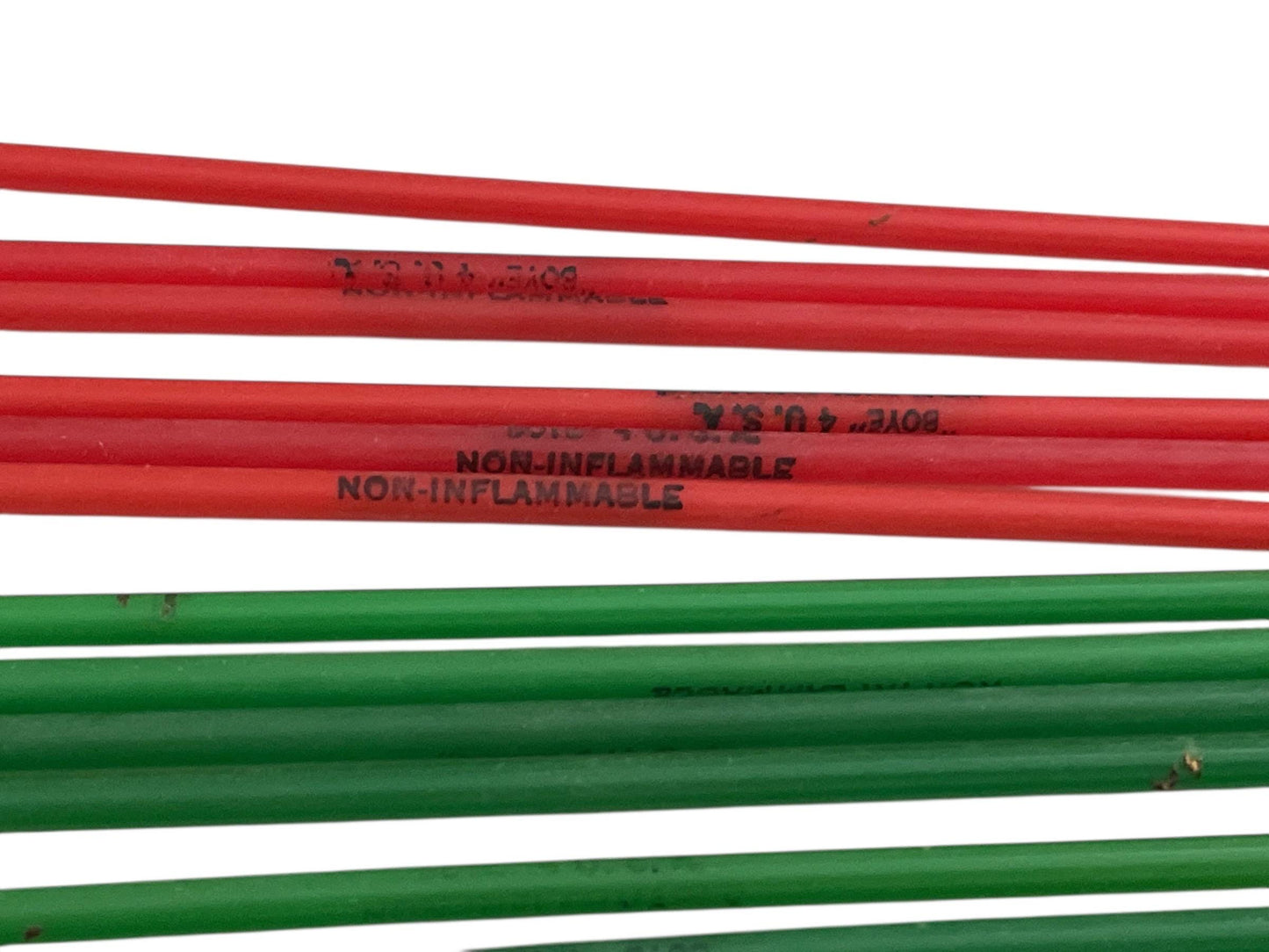 1950's Vintage Boye Double Pointed Knitting Needles – Celluloid Acetate Plastic 7”   Non-Inflammable Marked, Mid-Century Craft Supplies