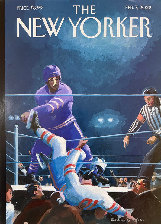 February 7, 2022 - The NEW YORKER Magazine original cover
