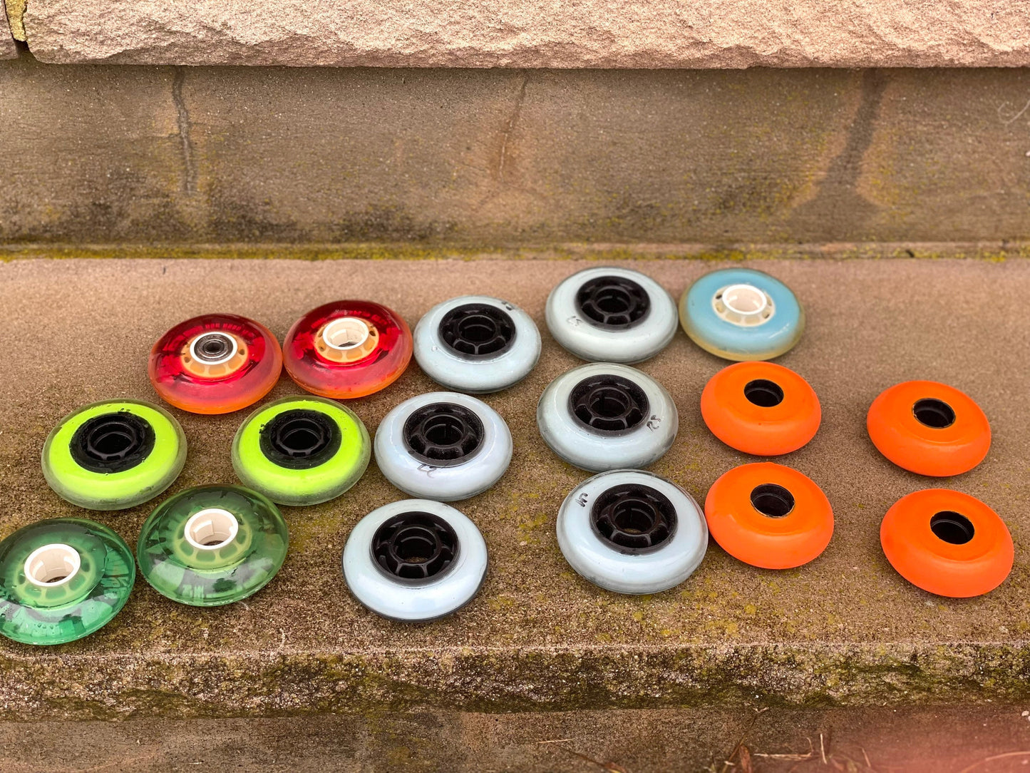 Oh my - a great debate... what can you make with vintage wheels from roller skates?