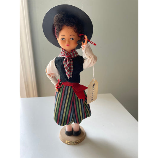 Stunning vintage collectible doll from Mallorca