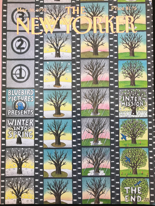 March 30, 1992 - The New Yorker Magazine - seasons - Cover only