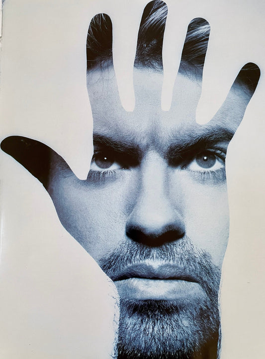 Vintage George Michael Book Page Print - 11 1/2" x 14" Classic Music Memorabilia
