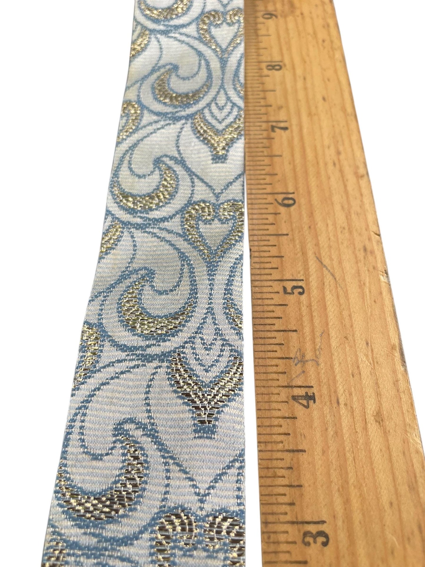 10 yards vintage Designer Dispatch Ribbon Trim Edging ~ Craft Sewing Embellishment - 1.5" wide