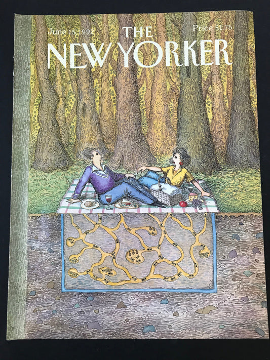 June 15, 1992 - The NEW YORKER Magazine original cover