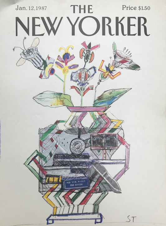 January 12 1987 - The NEW YORKER Magazine original cover