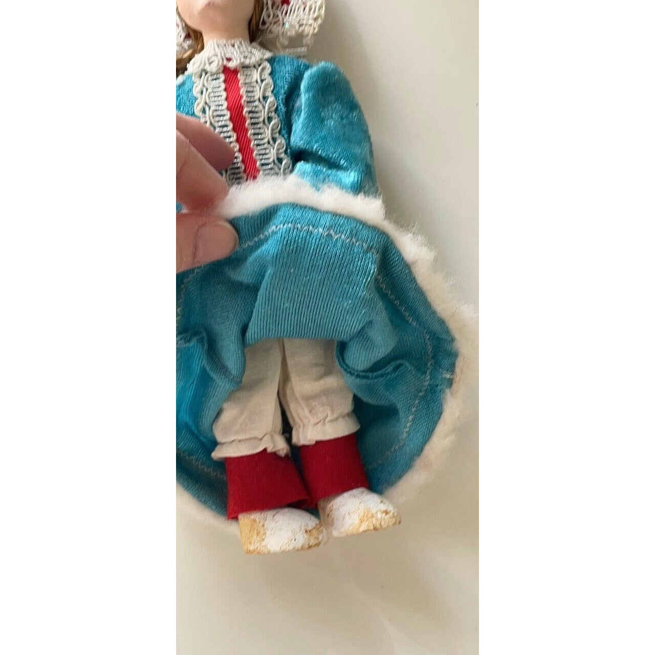 Stunning vintage Russian Doll, snow queen, collectible