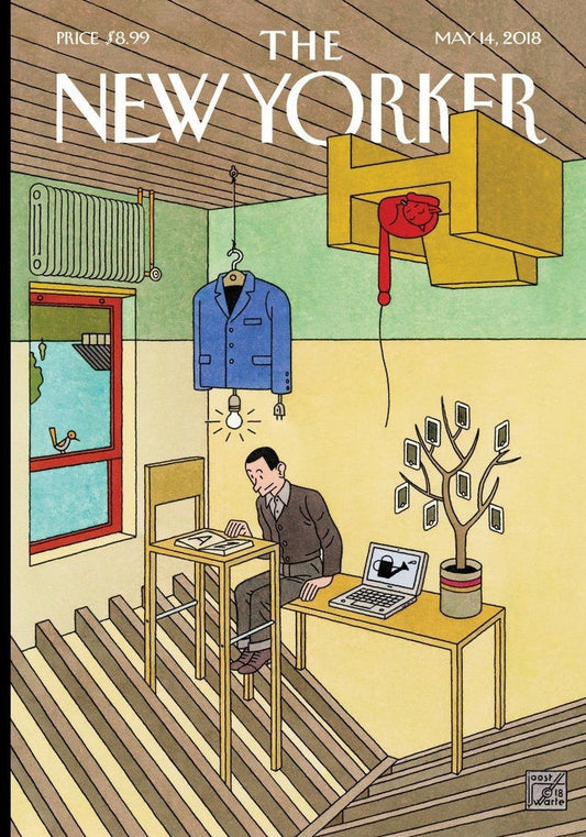 The New Yorker Magazine original cover - May 14, 2018