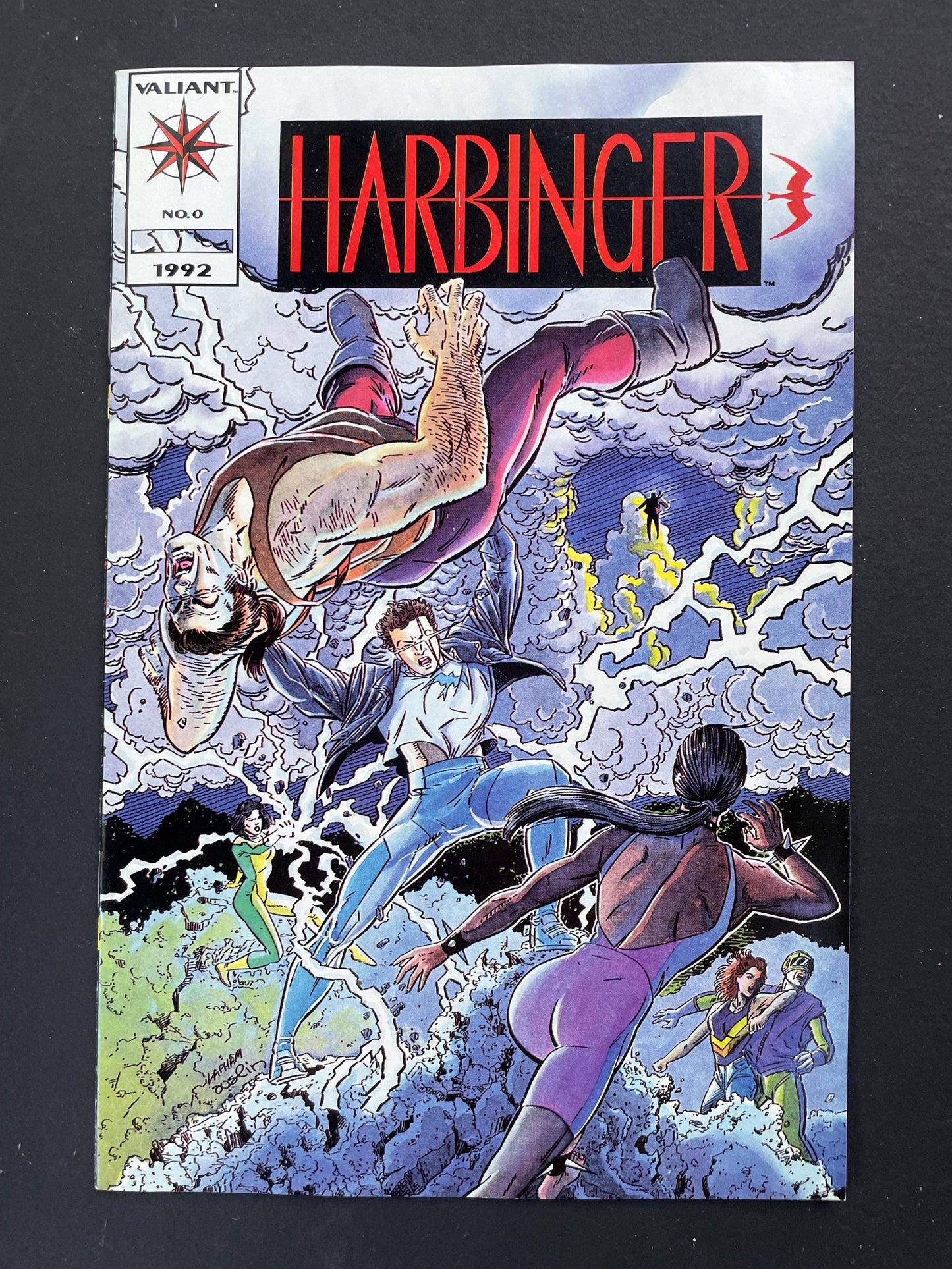 Harbinger #0 Comic Book | Valiant 1992 Key Issue | Origin of Harbinger Kids