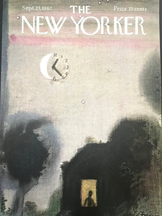 The NEW YORKER Magazine cover - September 23, 1967