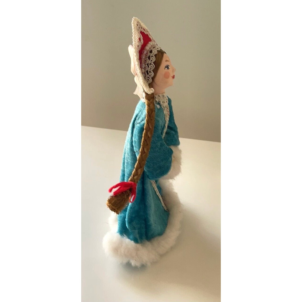 Stunning vintage Russian Doll, snow queen, collectible