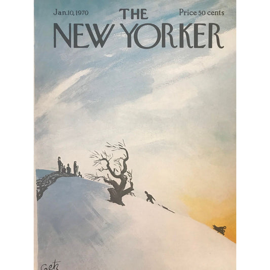 January 10, 1970 - The NEW YORKER Magazine original cover - Getz