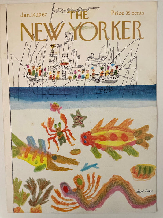 RARE: January 14, 1967 - The NEW YORKER Magazine original cover