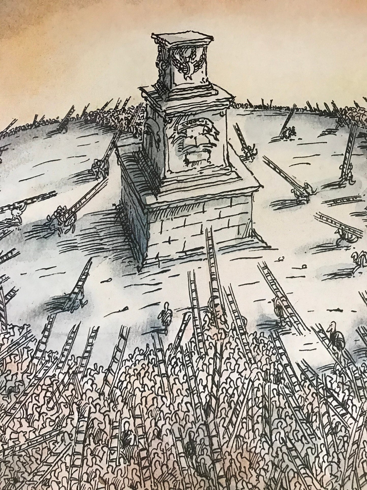 March 1, 1976 - The NEW YORKER Magazine original cover - Niculae Asciu