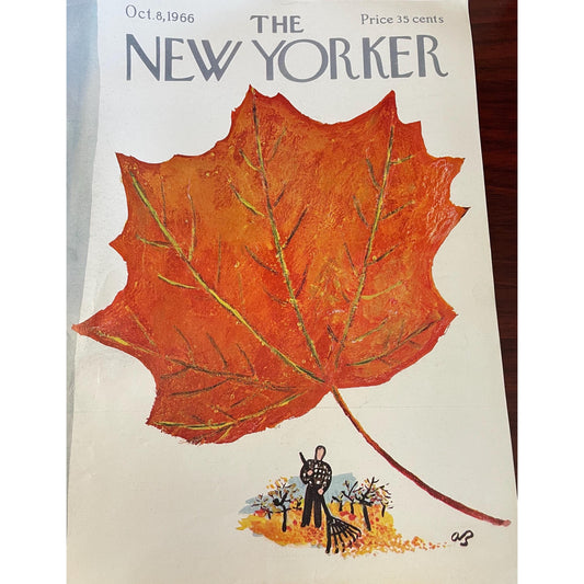 NEW YORKER Magazine cover - October 8, 1966