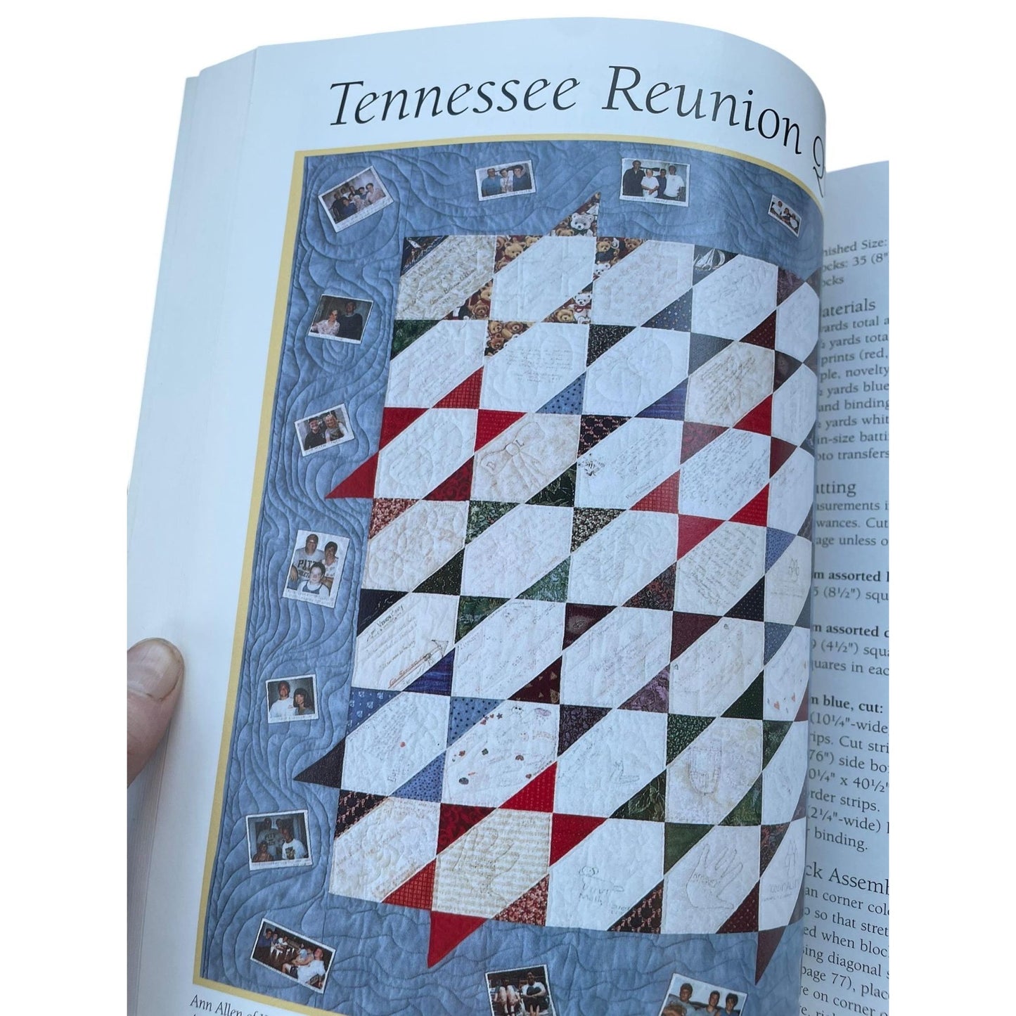 LEISURE ARTS Memory Quilts in The Making Book 160 pages: handkerchief and memorabilia quilts, t-shirt quilts and photo transfer quilts, more