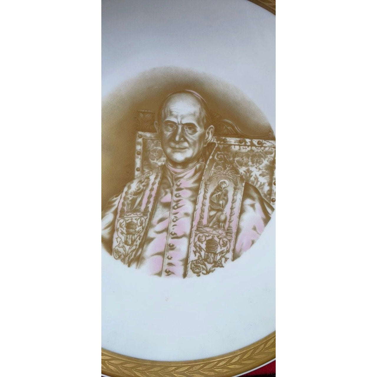 Pope Paul VI Royal Tettau China Limited Edition vintage Papal Plate