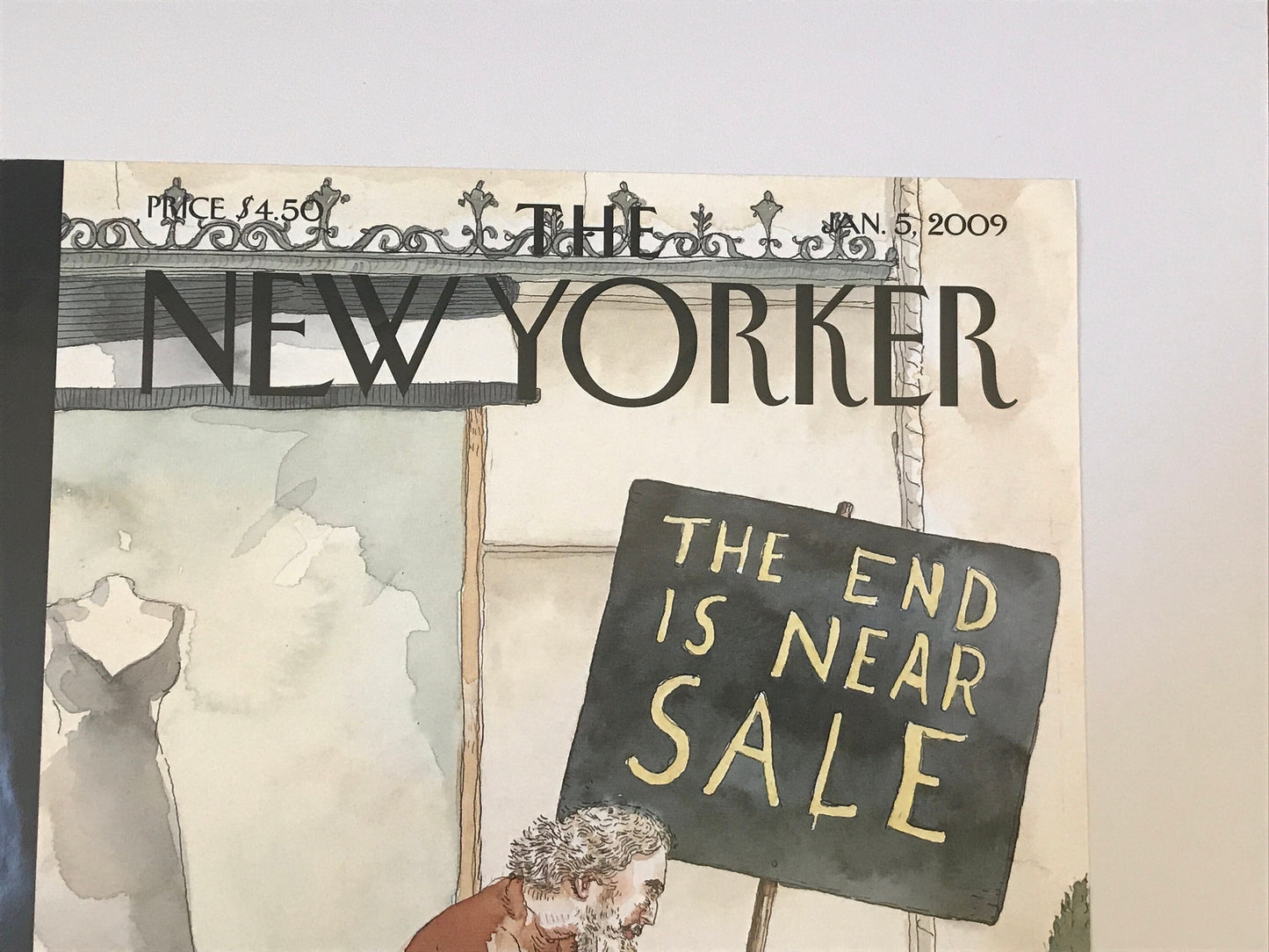 January 5, 2009 - The NEW YORKER - "The end is near sale"