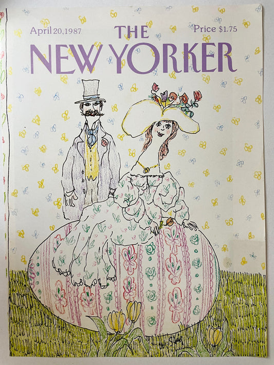 April 20, 1987 - The NEW YORKER Magazine original cover - by William Steig