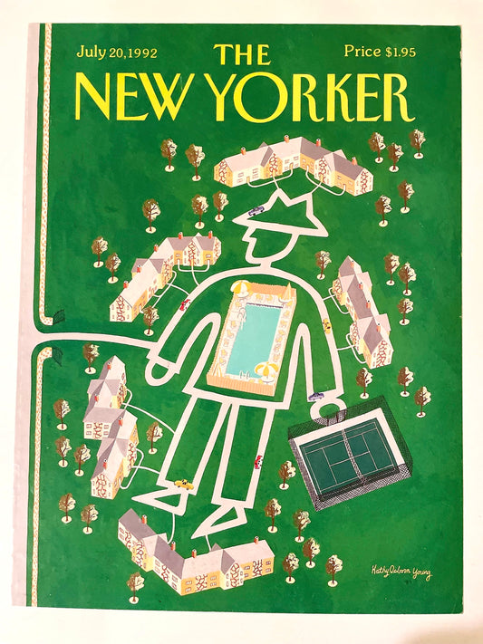 July 20, 1992 - The NEW YORKER Magazine original cover