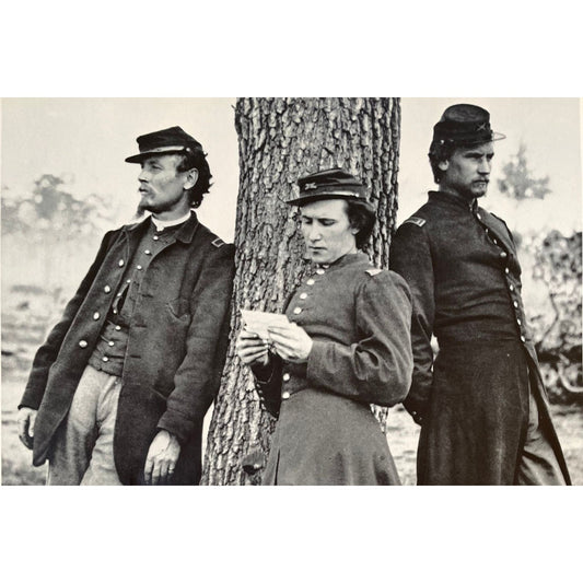 Print of vintage photo from history from a vintage book - ready to frame - 11" x 8 1/2"