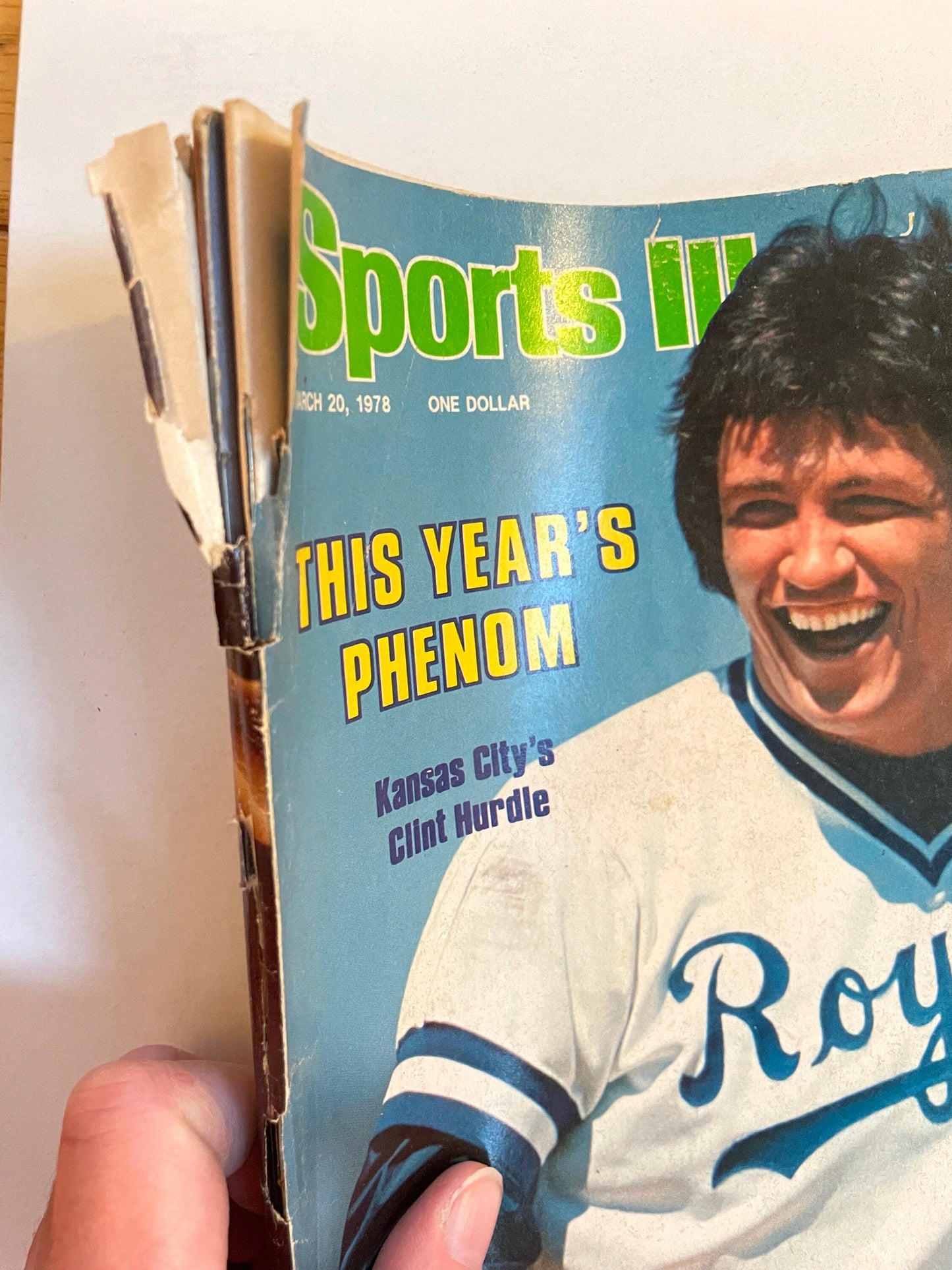 Sports Illustrated Magazine complete issue - March 20, 1978 - Kansas City Royals Clint Hurdle - Royals baseball