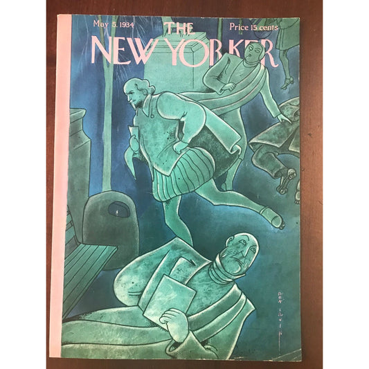 Rare - May 5, 1934 - The NEW YORKER Magazine original cover - please read description