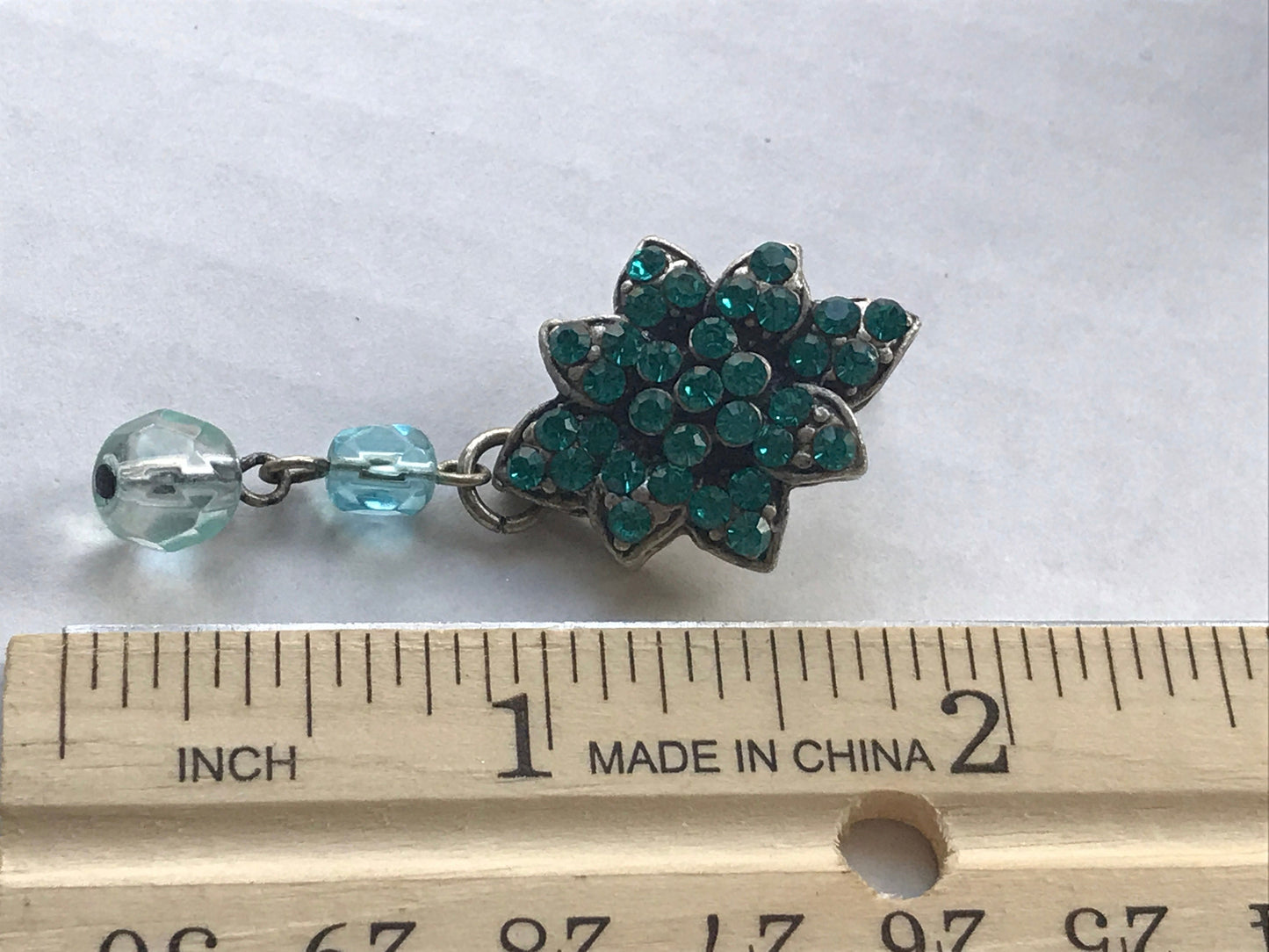 Stunning vintage turquoise dangle earrings