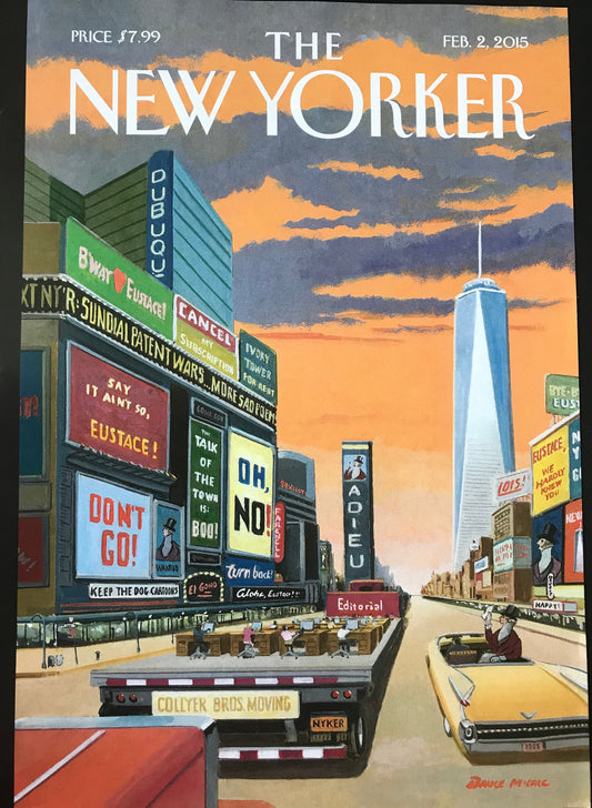 February 2, 2015 - The NEW YORKER Magazine original cover