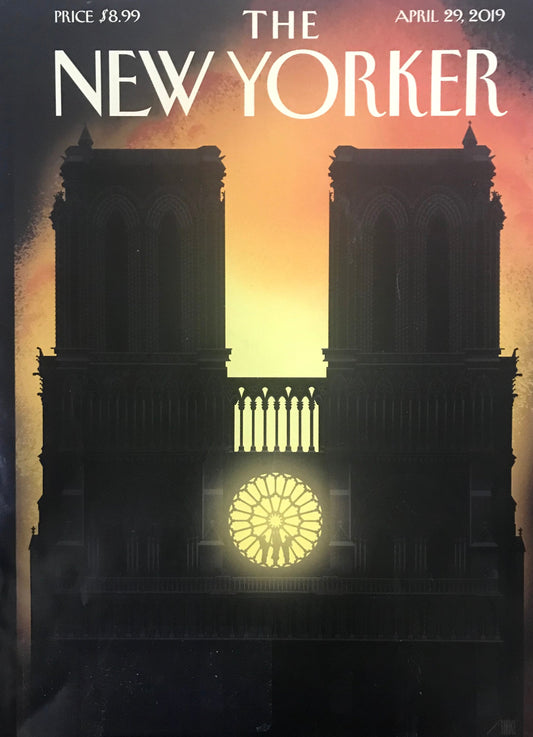 The NEW YORKER Magazine original cover - April 29, 2019