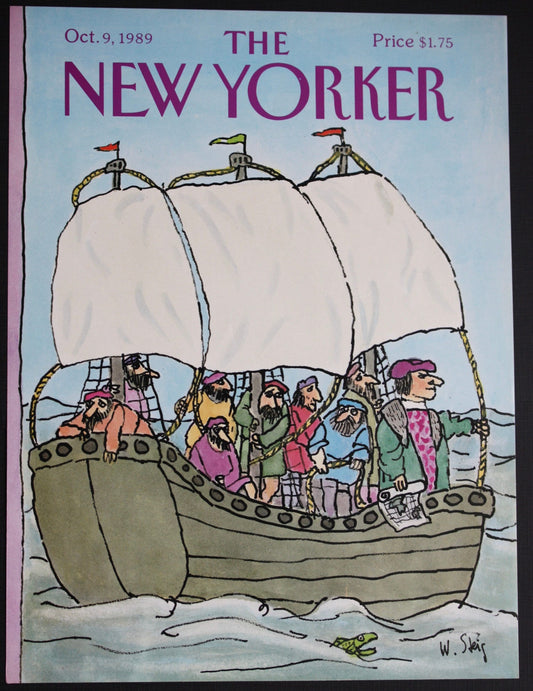 The NEW YORKER Magazine original cover - October 9, 1989 - William Steig