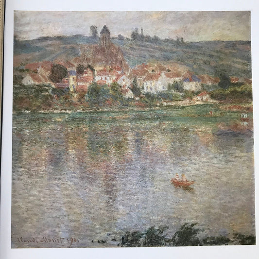Stunning vintage Monet print  - approx. 8" tall x 6 1/2" wide