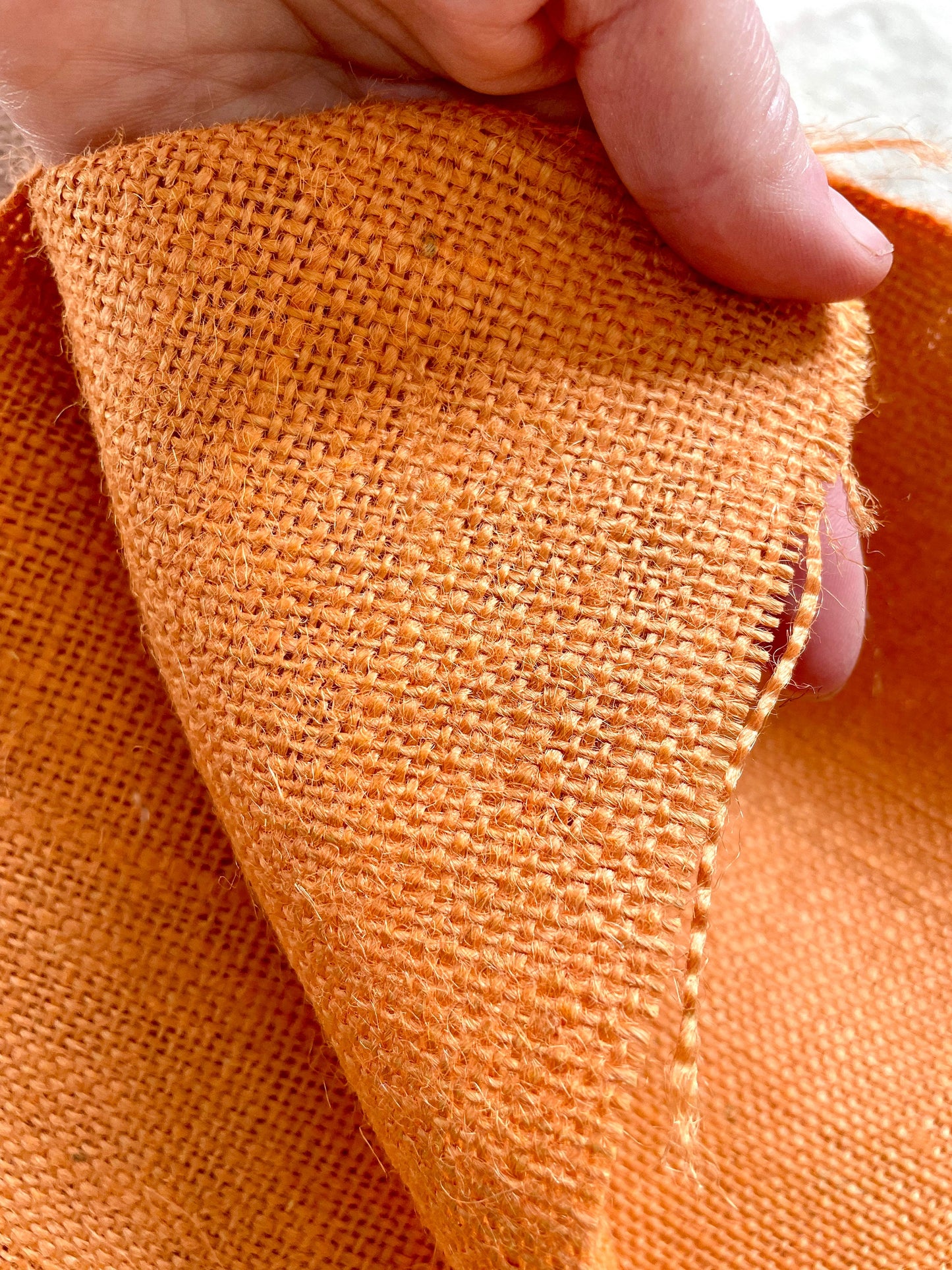 Woven linen? vintage fabric remnants