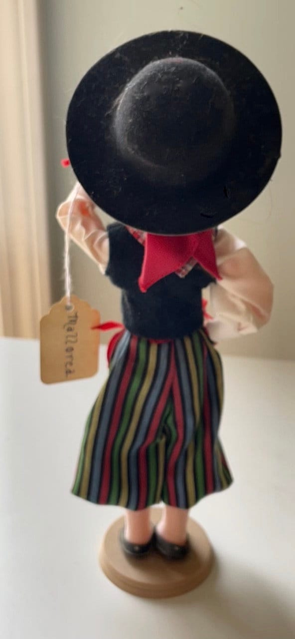 Stunning vintage collectible doll from Mallorca