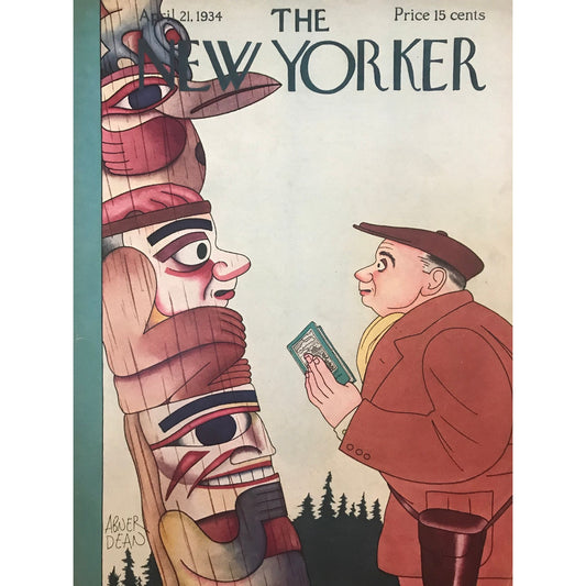 Rare - April 21, 1934 - The NEW YORKER Magazine original cover