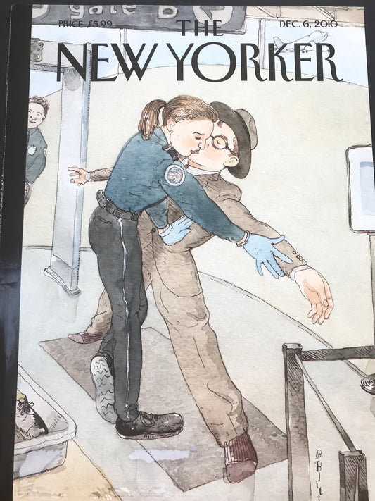 The NEW YORKER magazine cover only -  December 6, 2010 - Please read description