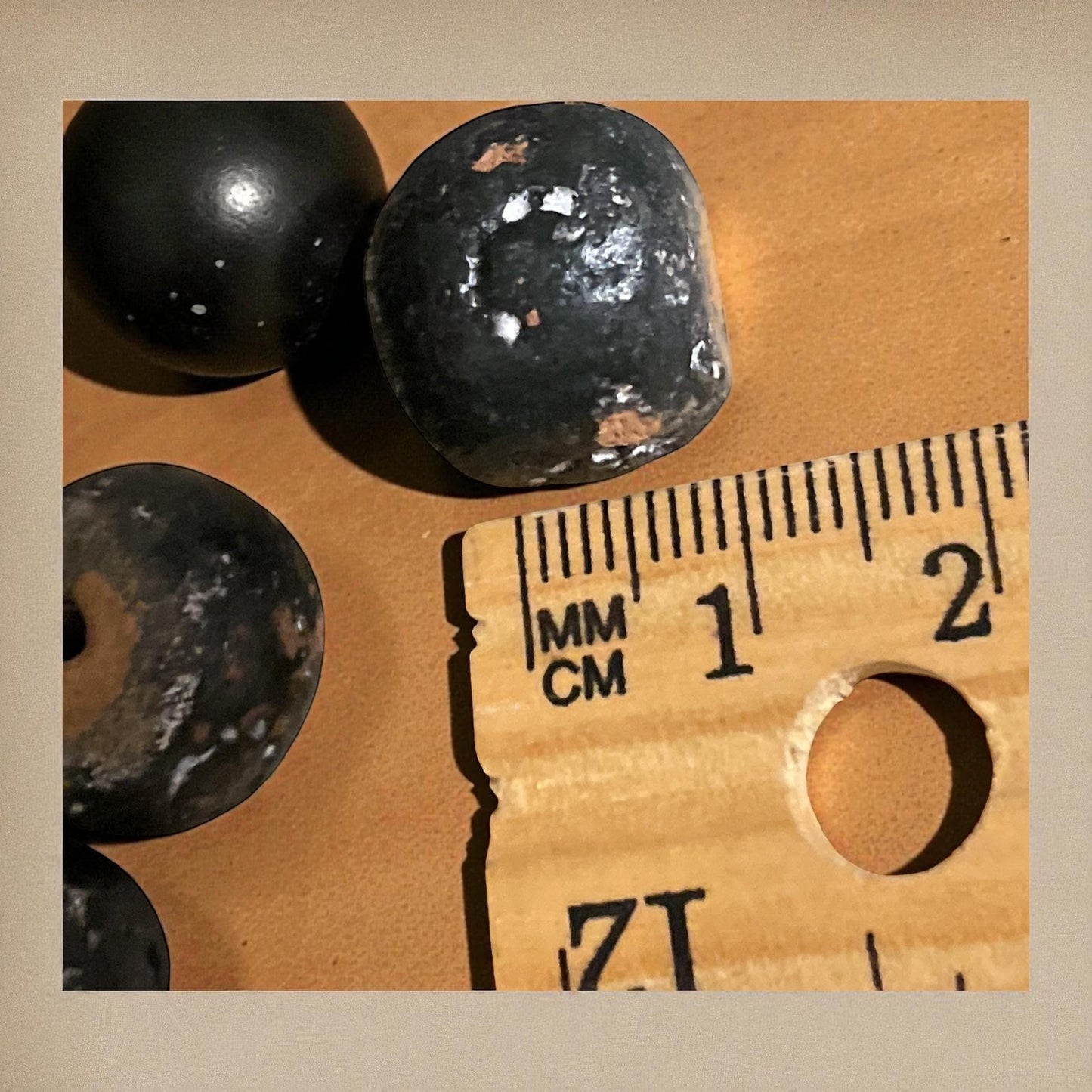 Vintage Terracotta Clay Beads – Natural Rustic Beads, Unique Craft & Jewelry Supply - 10 mm x 10 mm