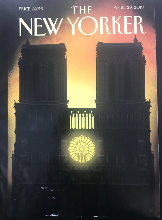 April 29, 2019 - The NEW YORKER Magazine original cover - Please read description