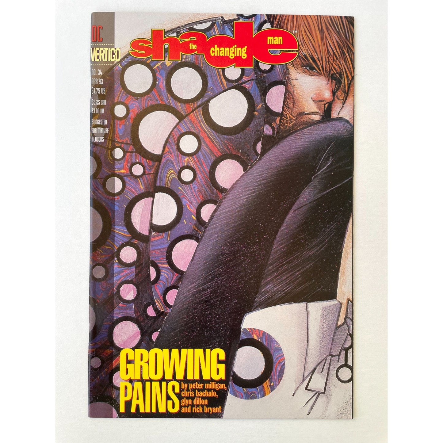 Vintage comic books - 3 issues of DC  Vertigo: Shade the Changing man Issue No. 33, 34 and 35 - 1993