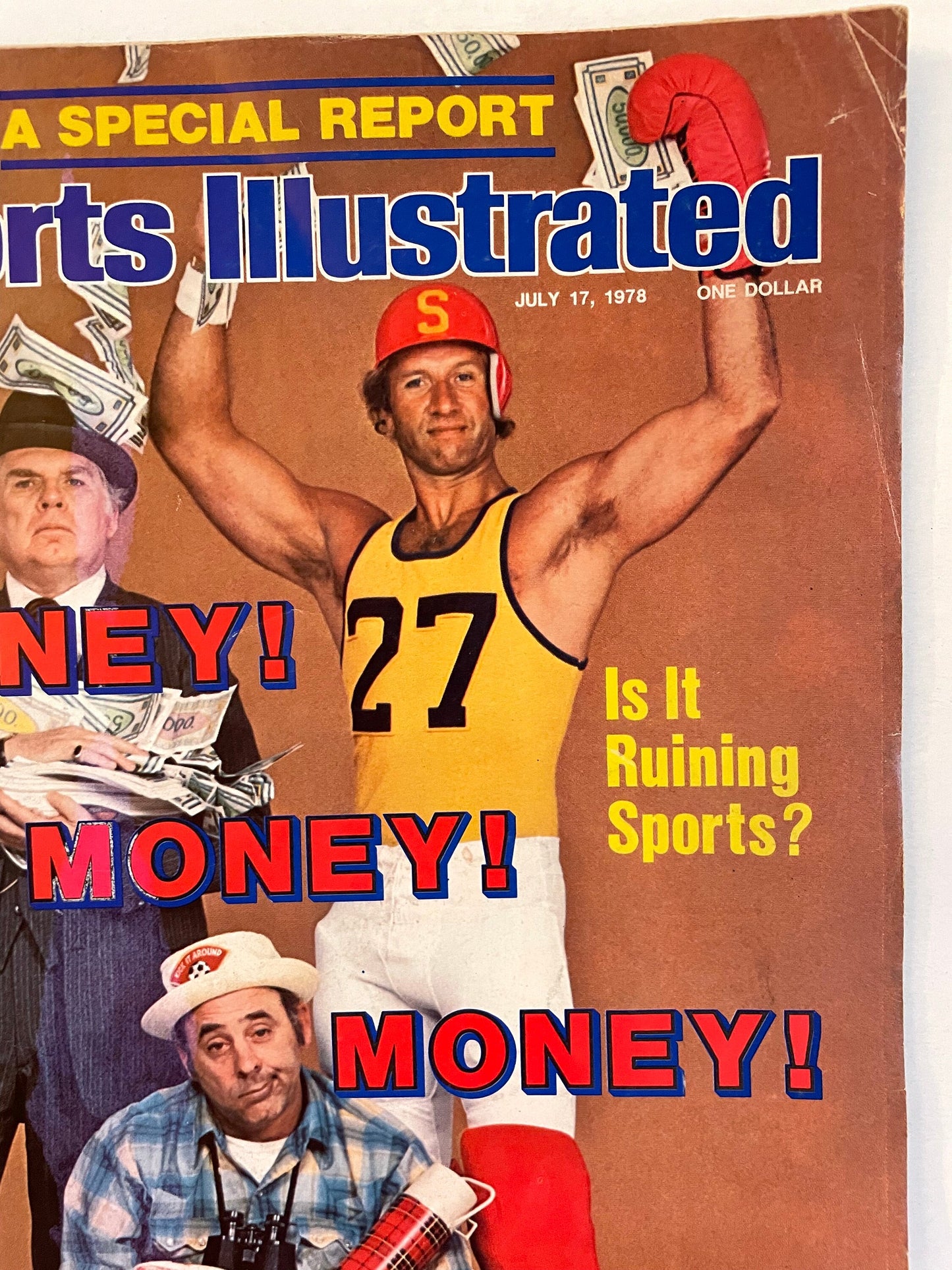 Sports Illustrated Magazine complete issue - July 17, 1978 - MONEY! MONEY! MONEY! Special Report Edition