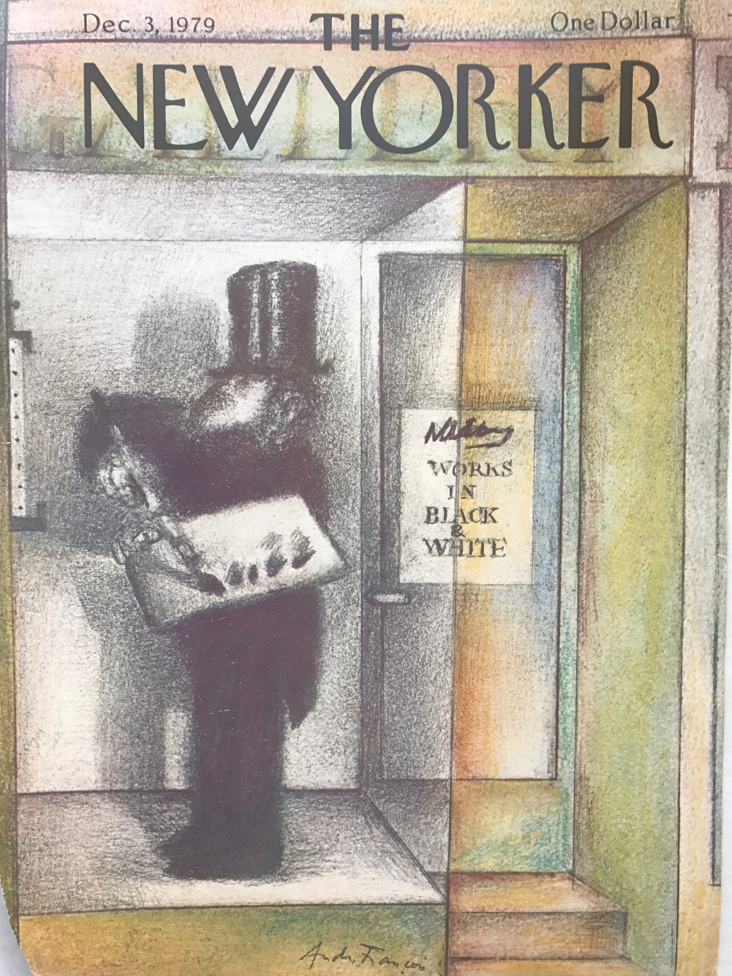 December 3, 1979 - The NEW YORKER Magazine original cover