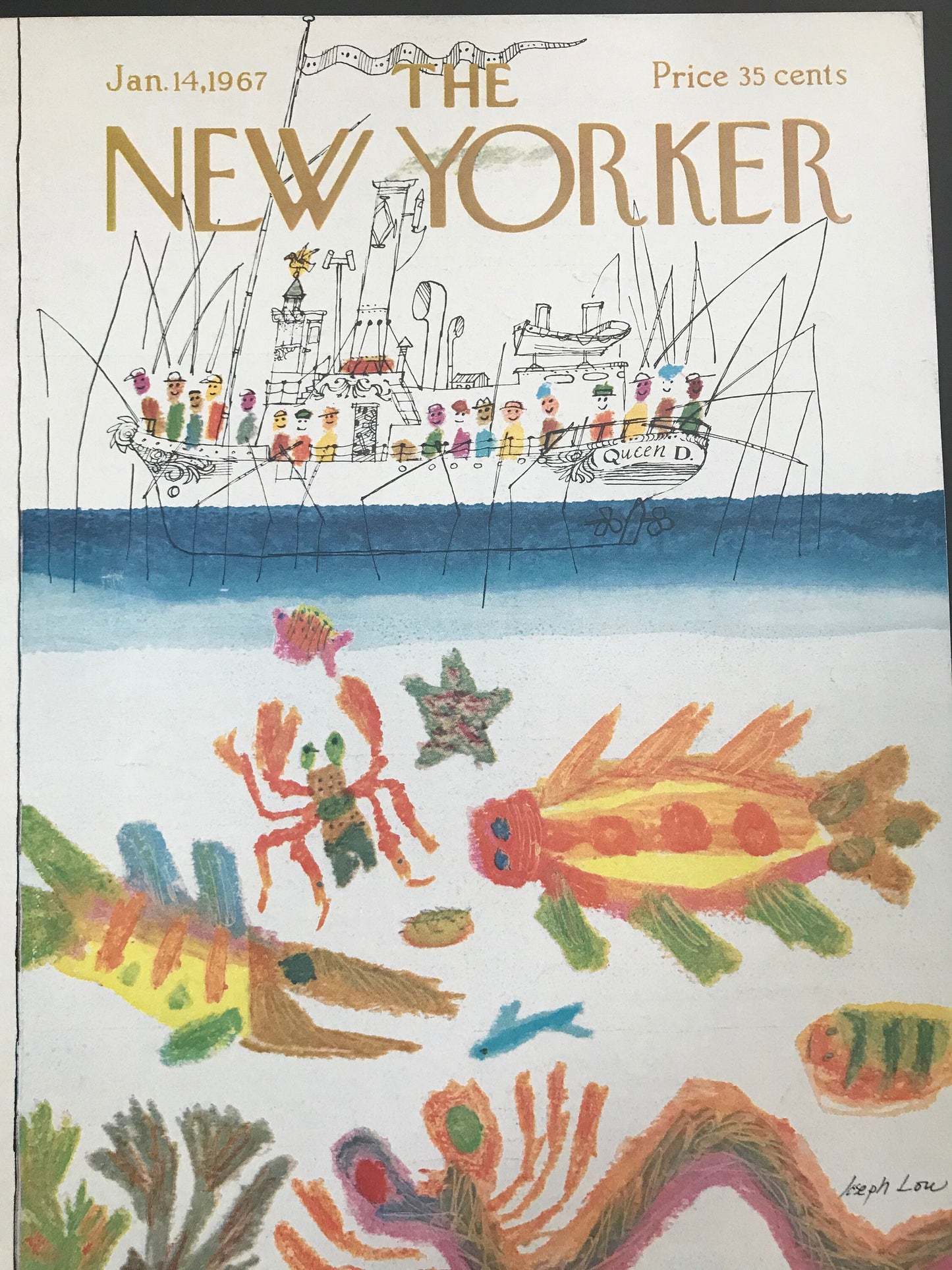 January 14, 1967 - The NEW YORKER Magazine original cover