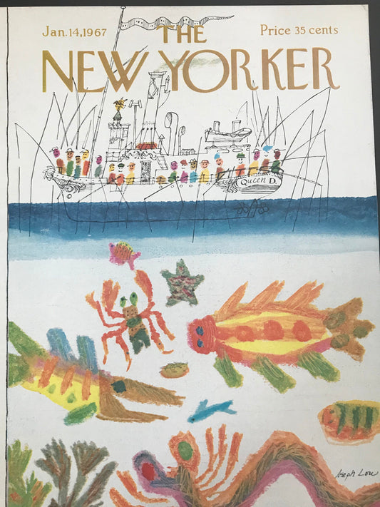 January 14, 1967 - The NEW YORKER Magazine original cover
