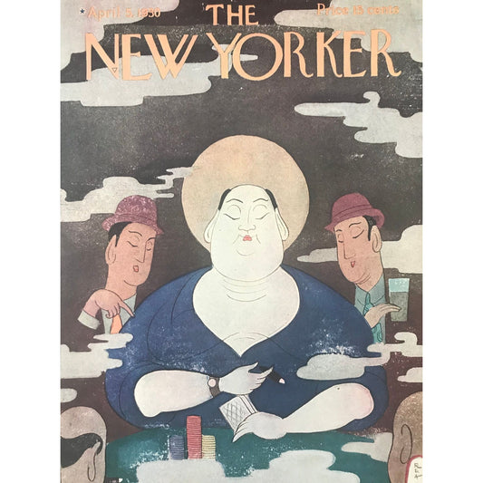 Rare - April 5, 1930 - The NEW YORKER Magazine original cover - please read description