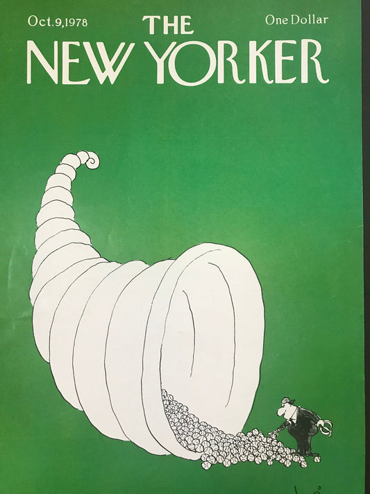The NEW YORKER Magazine cover - October 9, 1978