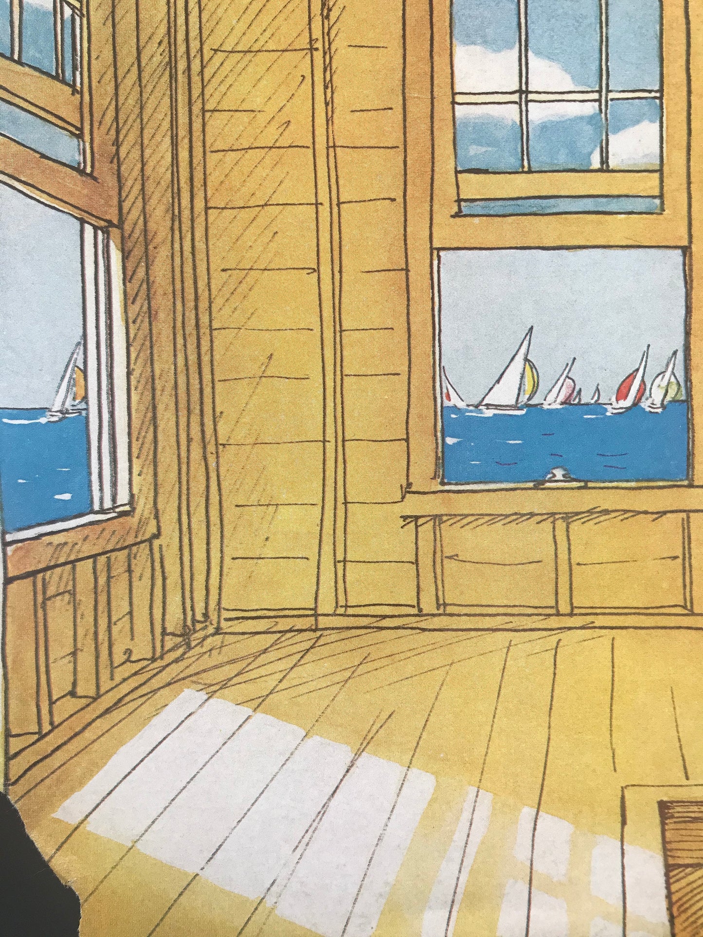 The NEW YORKER magazine cover only -  July 2, 1979 - boat, boat house - Please read description