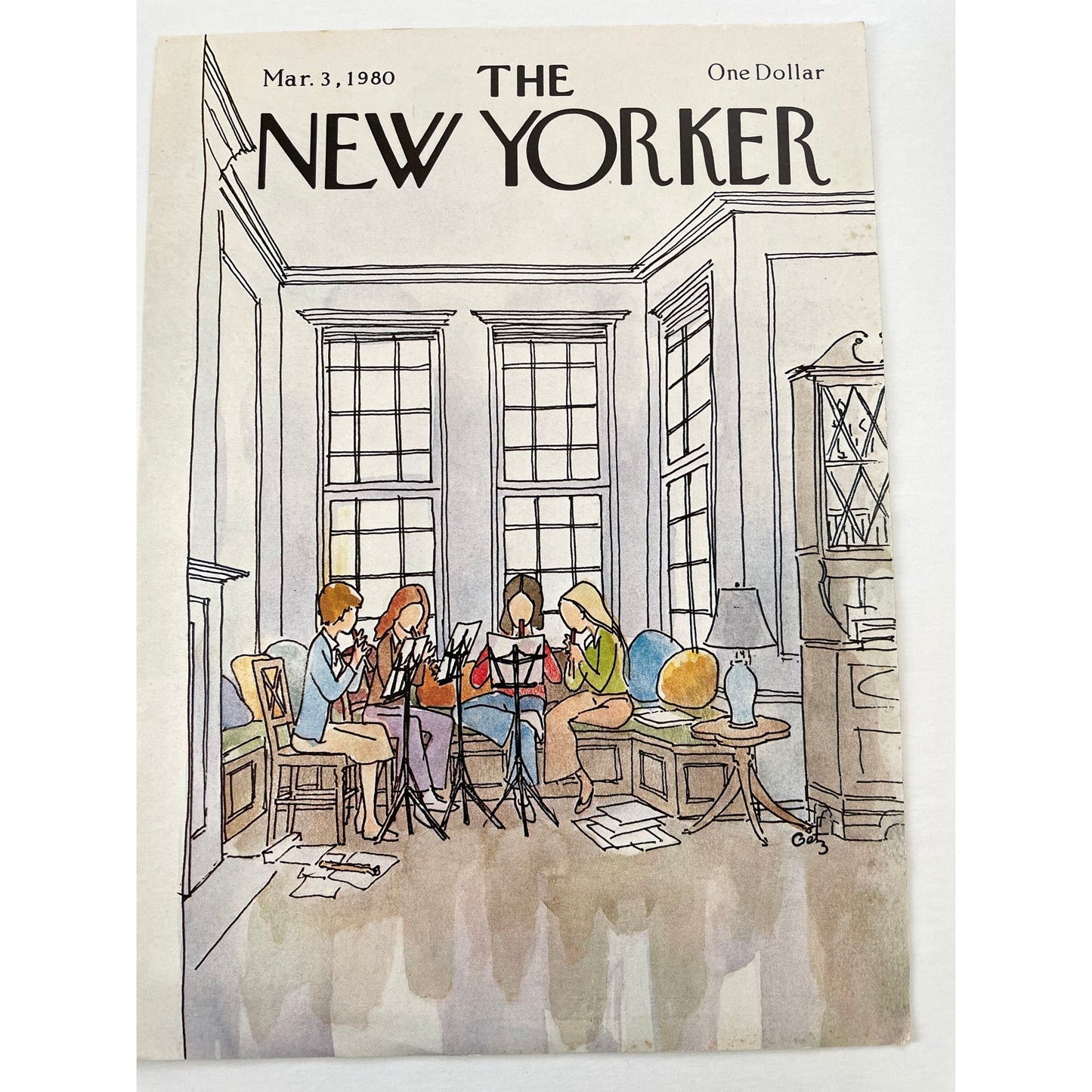 March 3, 1980 - The NEW YORKER Magazine original cover