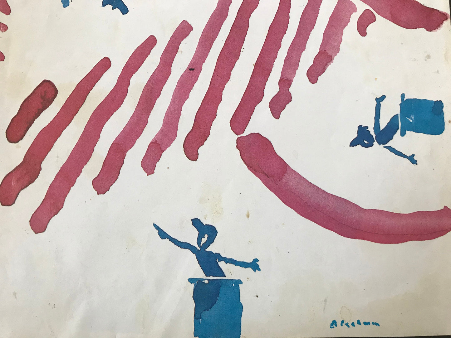 NEW YORKER Magazine cover - July 2, 1984 - Independence Day, America